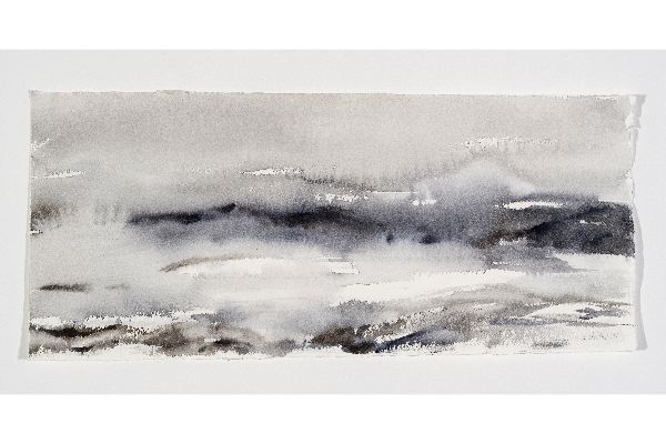 Making Space XL, watercolour on Arches, 17x8 in.